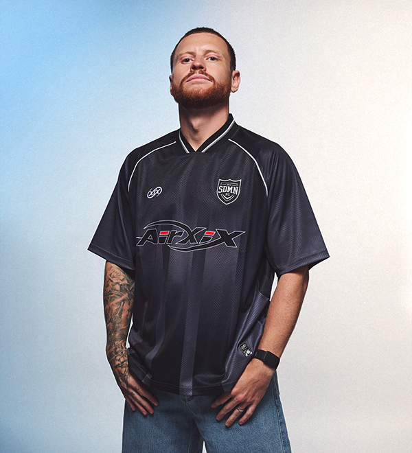 SDMN FC Retro Home Jersey [Black]